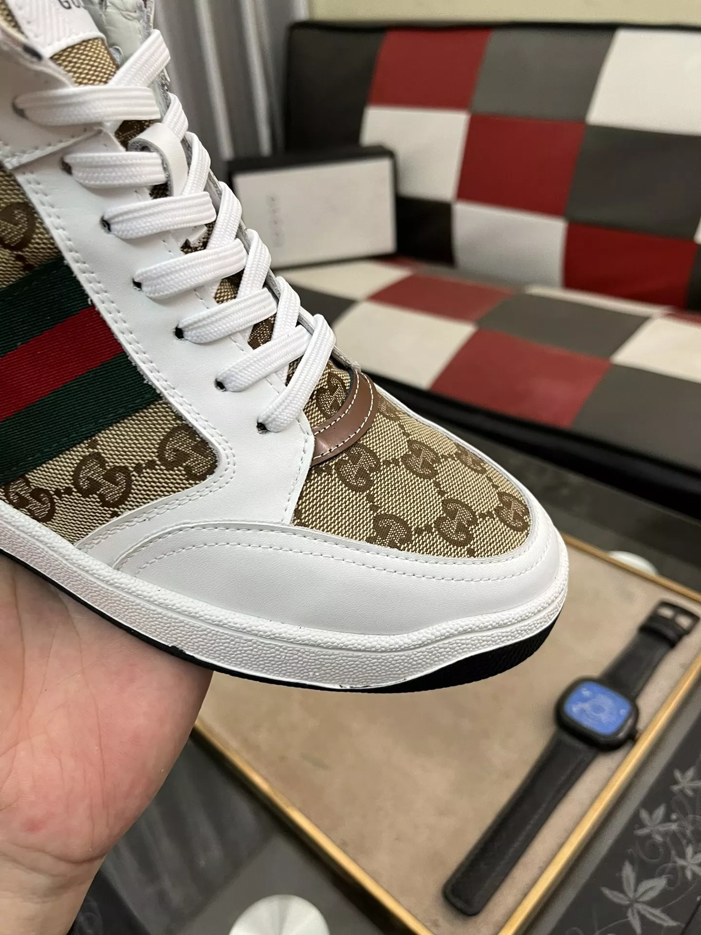 gucci high tops chaussures pour homme s_12741434